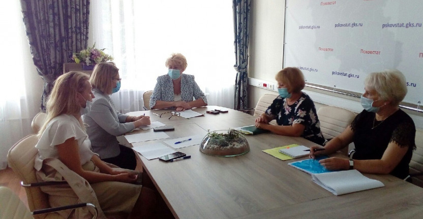 Рабочая встреча по определению уровня готовности Псковской области к проведению Всероссийской переписи населения 2020 года